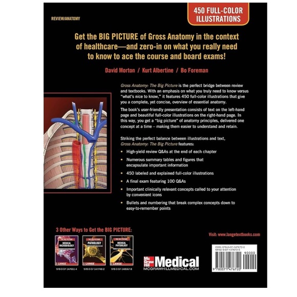 Gross Anatomy: The Big Picture (LANGE The Big Picture) - Picture 2 of 6